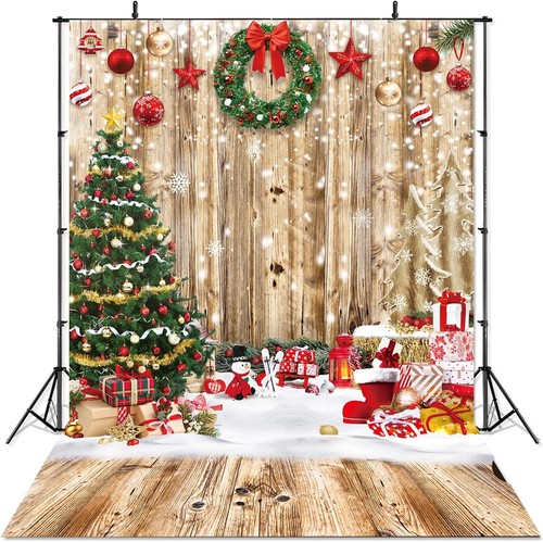 Christmas wood wall backdrop - christmas,