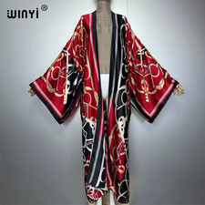 2026 Boho Kimono Maxi Beach