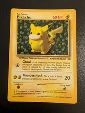 Japanese Pokemon - Ivy Pikachu Gray Stamp Corocoro Rare Promo