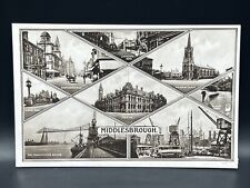 Middlesbrough Multi view Postcard Unused