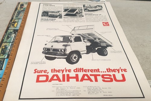 1976 daihatsu tipper truck - daihatsu,