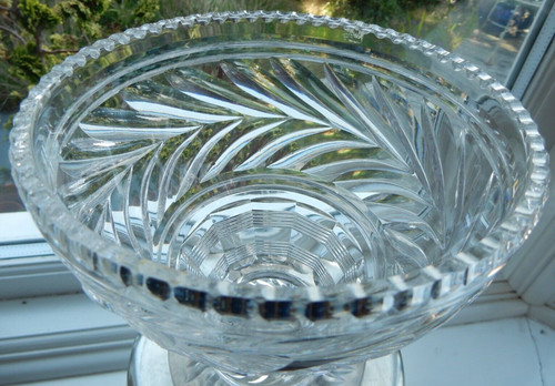 Stuart crystal vase blown - stuart,