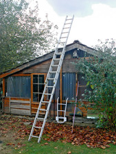 STEPHENS & CARTER 'CLIMA' D1235 LIGHT INDUSTRIAL LADDER 6.28m (20'7'')