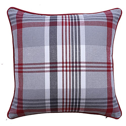 Tartan check cushion cover - cushion,