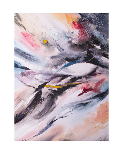 Original watercolour landscape - original,