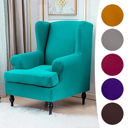 Stretch chair cover wing back - chair,