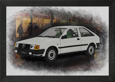 ALFA ROMEO ARNA Framed Wall