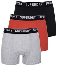 Superdry Boxers 3 Pack Organic