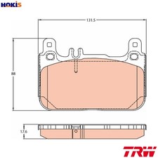 BRAKE PAD SET DISC BRAKE