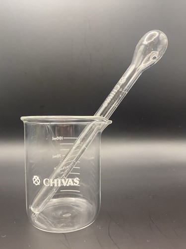 Chivas glass measuring beaker - glass,