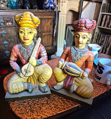 Set hand painted musician - 2,