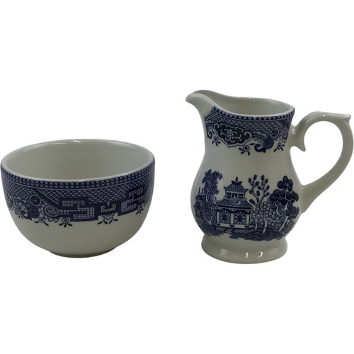 Churchill blue willow ceramic - churchill,