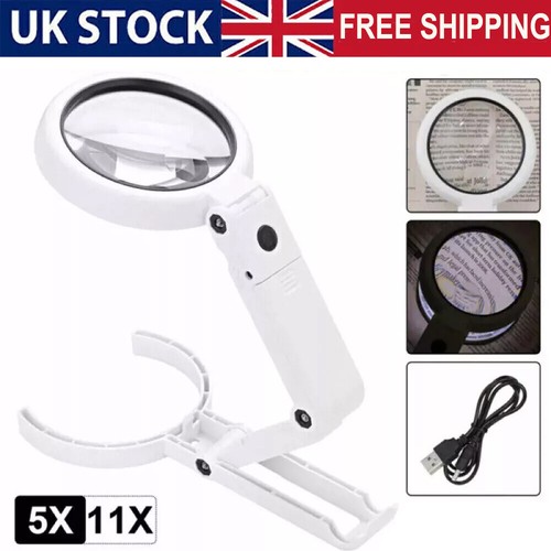 Large magnifying glass with - glass,