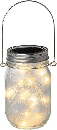 Pack mason jar solar - mason, lights