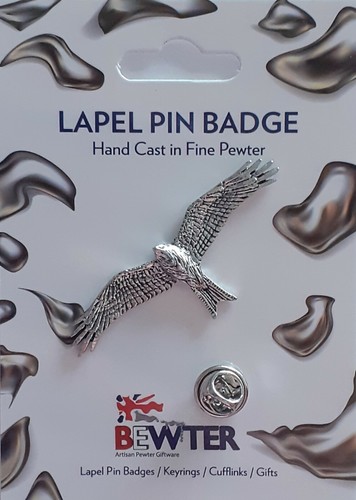 Red kite lapel - red,