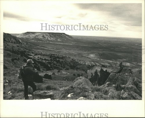 1986 press photo hunter bill - 1986,