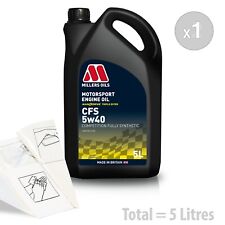 Car Engine Oil Service Kit / Pack 5 LITRES Millers CFS 5W-40 5W40 Fully Synth 5L