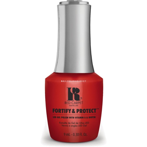 Red carpet manicure - carpet, gel