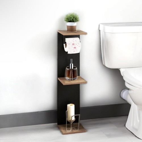 Bathroom shelf with toilet - shelf,