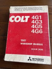 Mitsubishi Colt 1981 Workshop Manual