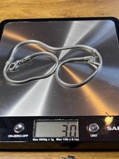 Bacio Silver Chain Necklace for Troll Bead/Trollbead/ NO RESERVE