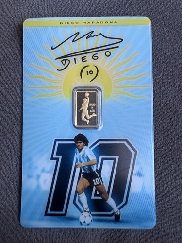 Pamp diego maradona gold bar - pamp,