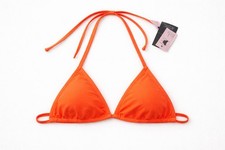 Neon Orange Triangle Bikini
