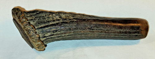 Antique stag antler handle - lg,