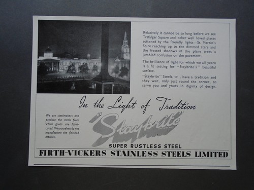 Vintage advert staybrite - vintage,