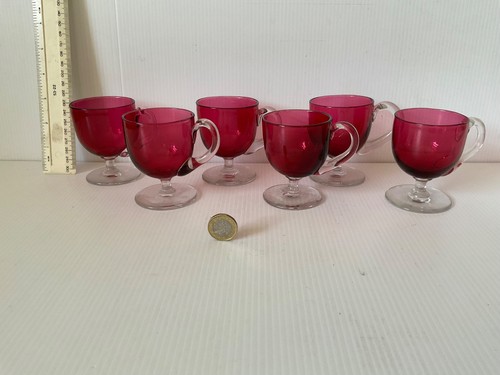Victorian cranberry glass - 6,