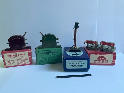 Hornby dublo boxed accessories - hornby,