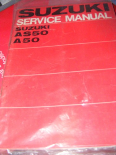 Suzuki as50 a50 service - as50,