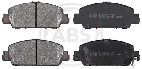 Brake pads 35014 - a.b.s., for