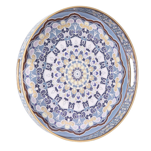 Round serving trays platter - serving,