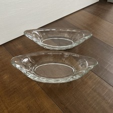 Vintage Clear Pressed Glass