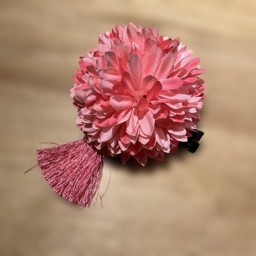 Pink flower hair - flower,