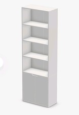 HOMCOM 6-Tier Tall Bookcase