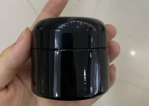 30ml glass jars black - 30ml,