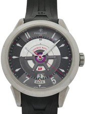PERRELET Titanium Double Rotor A5002-1 43mm Automatic Gray Men's #T418