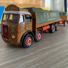 Corgi Classics CC 27601 FB Atkins Atkinson 8 Wheel Truck & Trailer with Loads