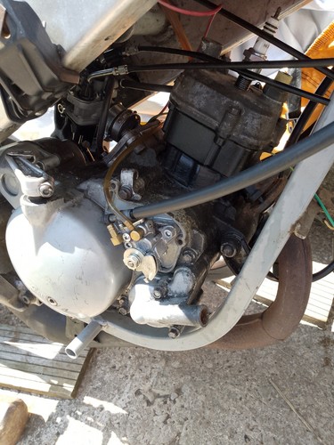 425 engine and exhaust - £425.,