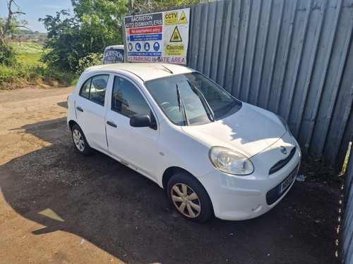 Nissan micra 2013 front - 1.2,