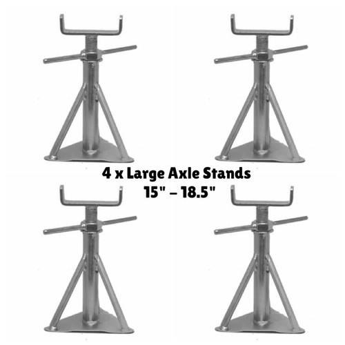 Static caravan axle stands - caravan,