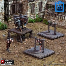 Medieval Stocks And Pillory
