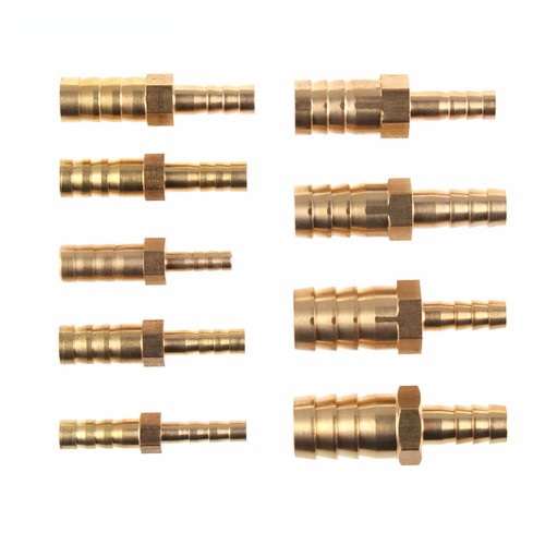 Metal hose joiner barbed brass - metal,
