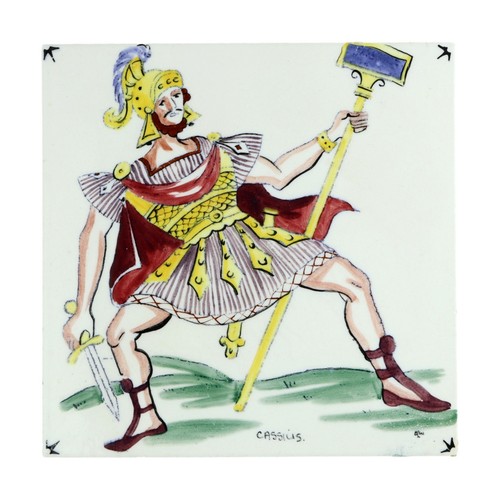 Hand painted carter - carter, tiles