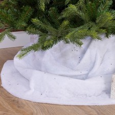 Christmas Snow Tree Blanket
