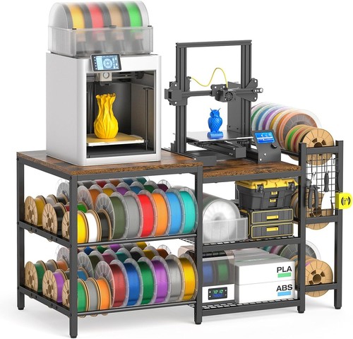 Printer table with filament - 3d,