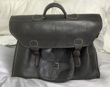 Black Camel Leather Very Large Hold-All 