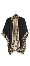 Ladies Retro Style Poncho with